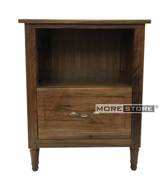 Ảnh của Tủ đầu giường gỗ óc chó cao cấp 2 ngăn