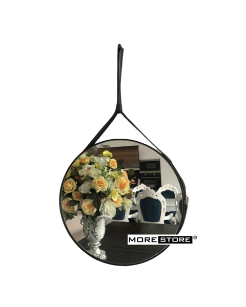 Ảnh của Gương tròn dây da đường kính 45cm
