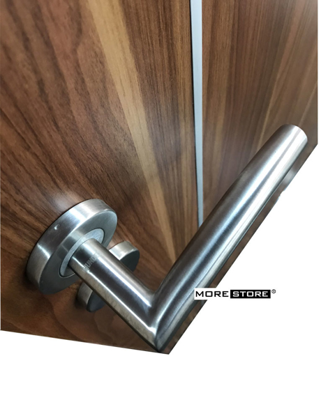 Ảnh của Cửa gỗ công nghiệp nẹp nhôm trang trí