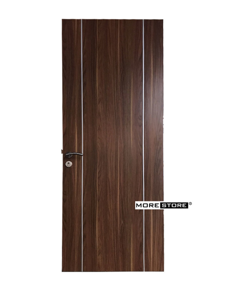 Ảnh của Cửa gỗ công nghiệp nẹp nhôm trang trí