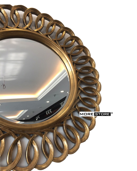 Ảnh của Gương tân cổ điển vành tròn độc đáo