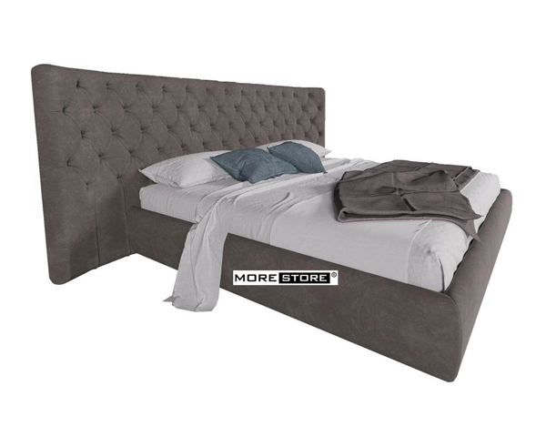 Ảnh của Mẫu giường ngủ bọc nỉ phong cách hiện đại đầu giường ấn tượng