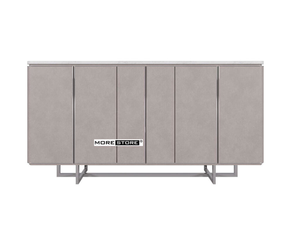 Ảnh của Kệ trang trí hiện đại khung chân sắt hộp cao cấp