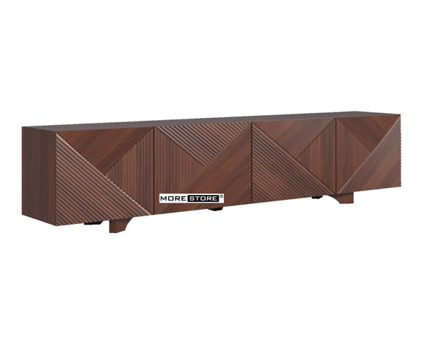 Ảnh của Mẫu kệ ti vi gỗ màu nâu sang trọng và tinh tế