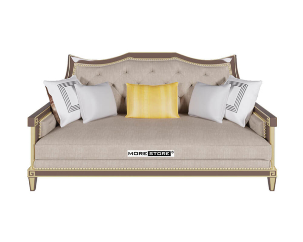 Ảnh của Mẫu ghế sofa phòng khách màu xám ấn tượng