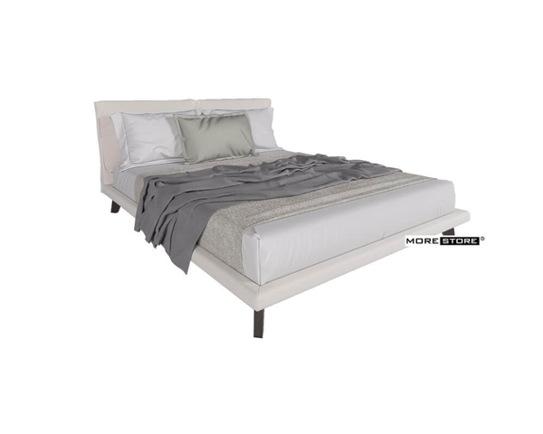 Ảnh của Mẫu giường ngủ đẹp chân gỗ hiện đại