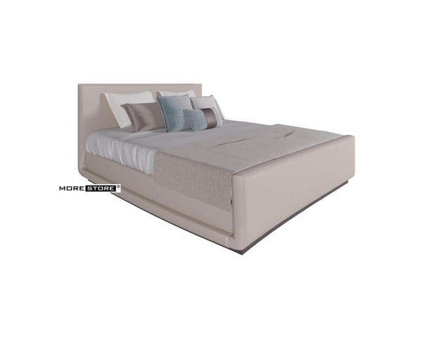 Ảnh của Mẫu giường ngủ hiện đại bọc da thiết kế tinh tế