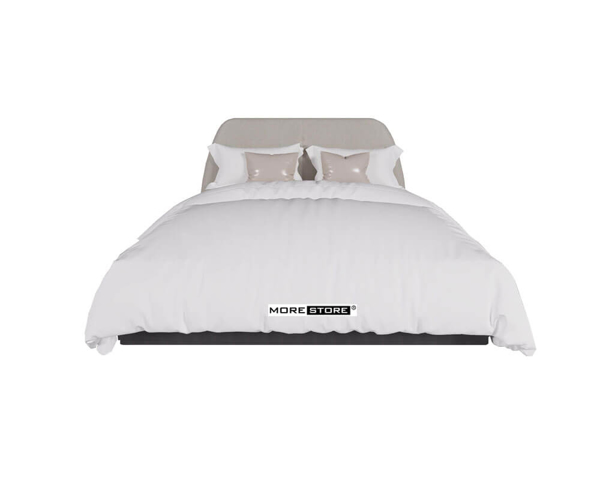 Ảnh của Giường ngủ hiện đại đầu giường bọc nỉ cách điệu