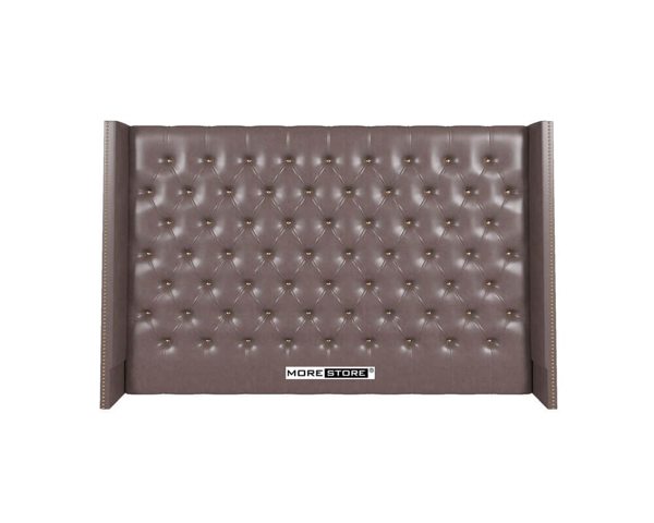 Ảnh của Đầu giường bọc da sang trọng với phần nút múi tinh tế