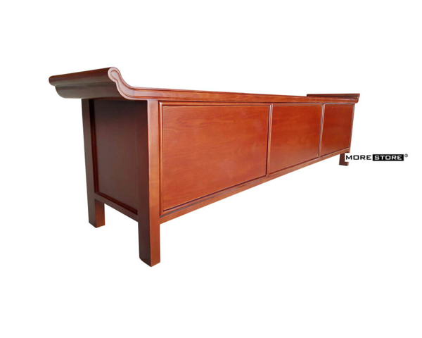 Ảnh của Mẫu kệ ti vi gỗ tần bì nhập khẩu phun sơn cao cấp