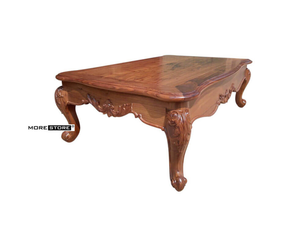 Ảnh của Bàn trà gỗ óc chó tự nhiên phong cách tân cổ điển