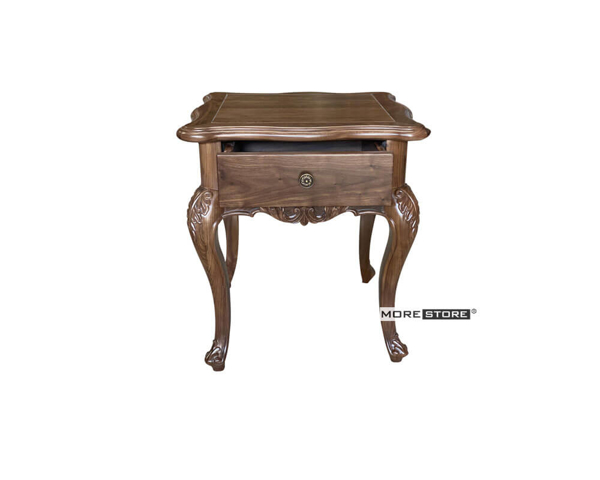 Ảnh của Mẫu đôn góc sofa gỗ óc chó nhập khẩu cao cấp