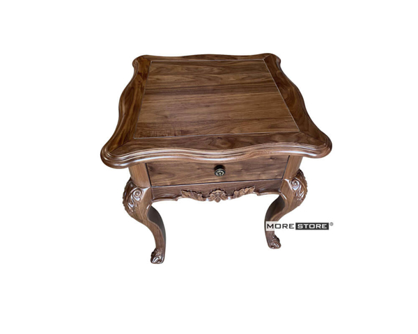 Ảnh của Mẫu đôn góc sofa gỗ óc chó nhập khẩu cao cấp