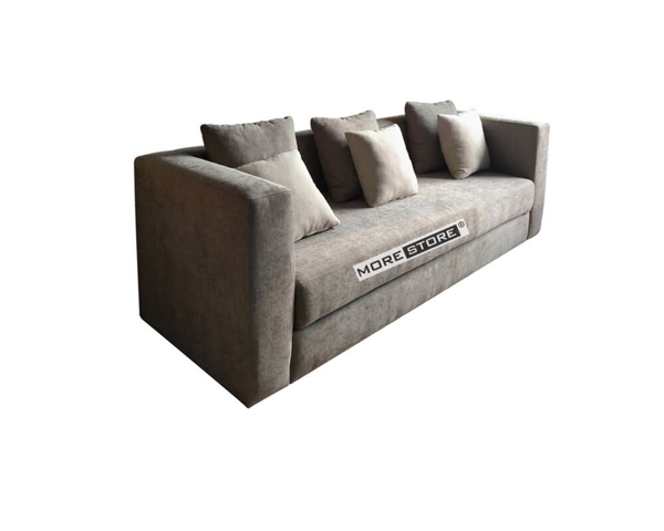 Ảnh của Mẫu sofa phòng khách bọc nỉ xám sang trong và tinh tế