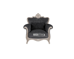 Ảnh của Mẫu sofa đơn bọc nỉ nhung đầy ấn tượng
