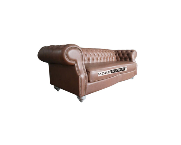 Ảnh của Mẫu sofa gỗ tự nhiên bọc da nhập khẩu cao cấp