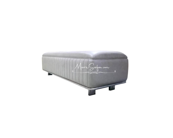 Ảnh của Đôn cuối giường bọc da phong cách hiện đại, trẻ trung