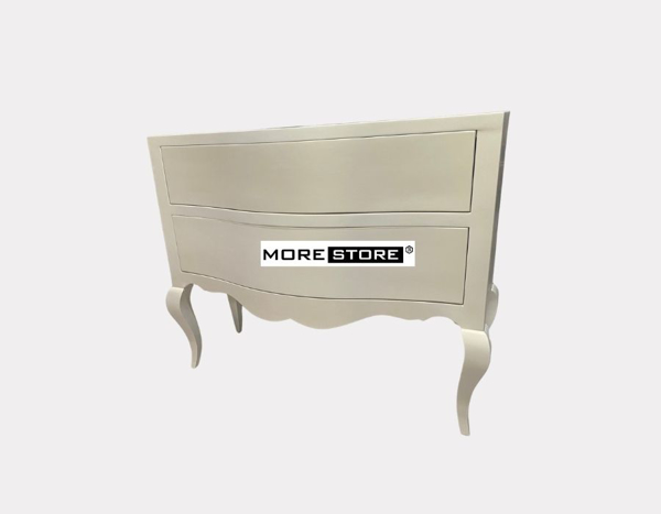 Ảnh của PEARL NIGHSTAND/ Tab đầu giường gỗ tự nhiên sơn nhũ ngọc trai