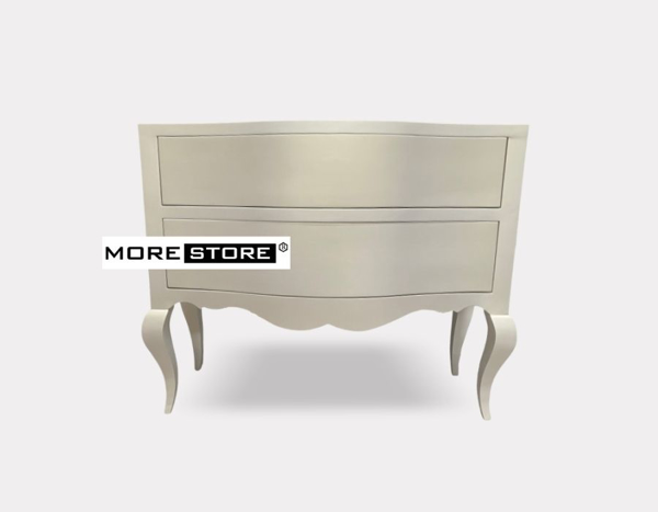 Ảnh của PEARL NIGHSTAND/ Tab đầu giường gỗ tự nhiên sơn nhũ ngọc trai