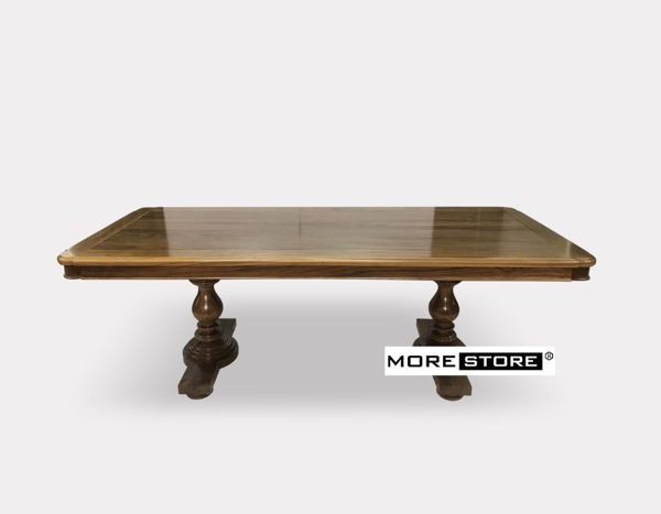 Ảnh của DINING TABLE/ Bàn ăn gỗ óc chó hạng sang tân cổ điển