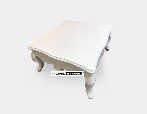 Ảnh của WHITE CENTER TABLE/ BÀN TRÀ GỖ TỰ NHIÊN  SƠN TRẮNG