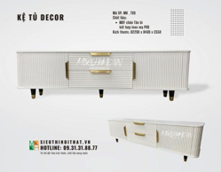 Ảnh của TỦ KỆ TIVI ĐẸP MÀU TRẮNG MH_T06