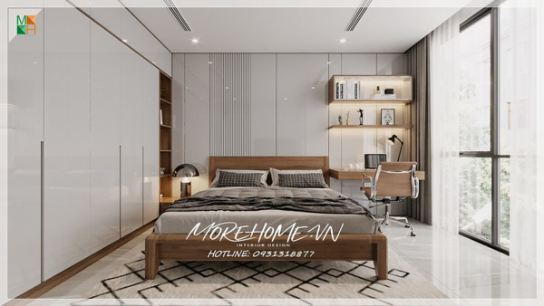 Ảnh của Giường gỗ tự nhiên Tần Bì đẹp QMHG01