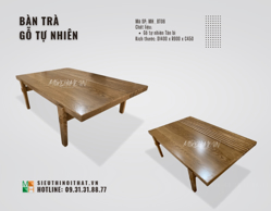 Ảnh của BÀN TRÀ GỖ TỰ NHIÊN ĐẸP HIỆN ĐẠI MH_BTr06