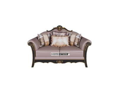 Ảnh của Ghế sofa văng đôi bọc da phong cách tân cổ điển